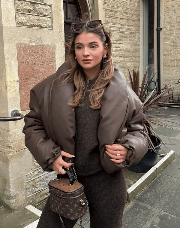 Lara Lapel Leather Jacket