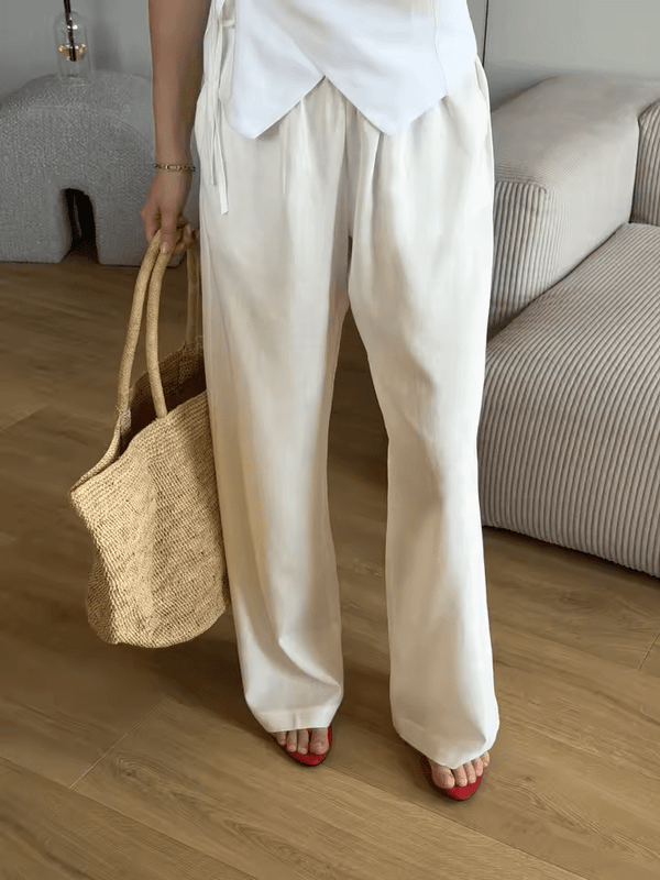 Sophia Handwoven Rattan Tote