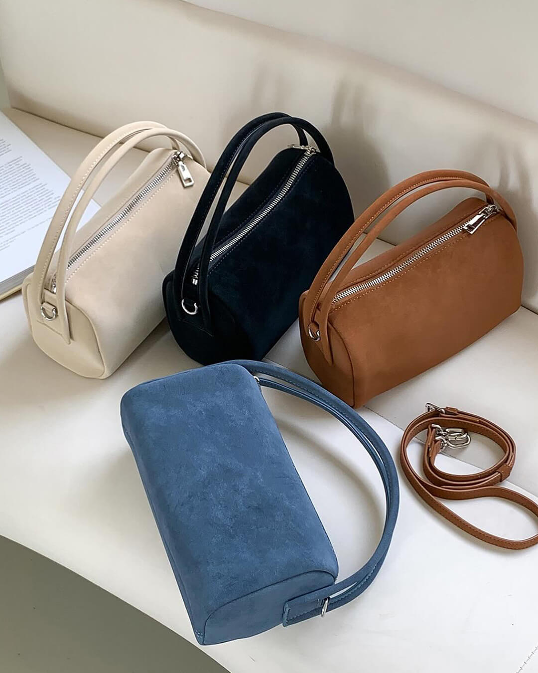 Borsa in camoscio vegano Adavy