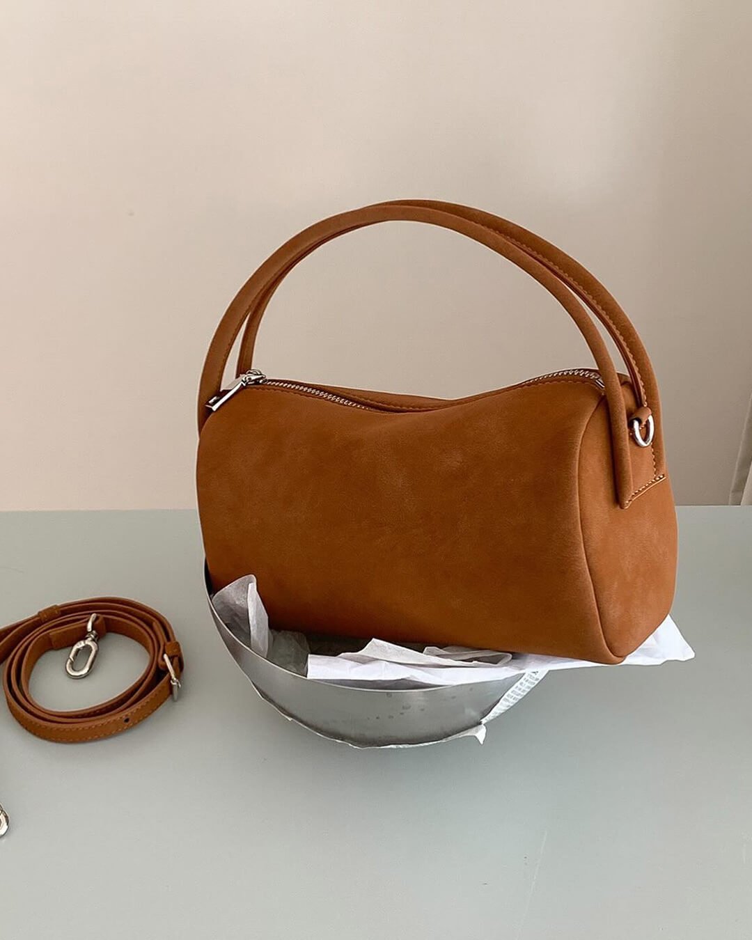 Borsa in camoscio vegano Adavy