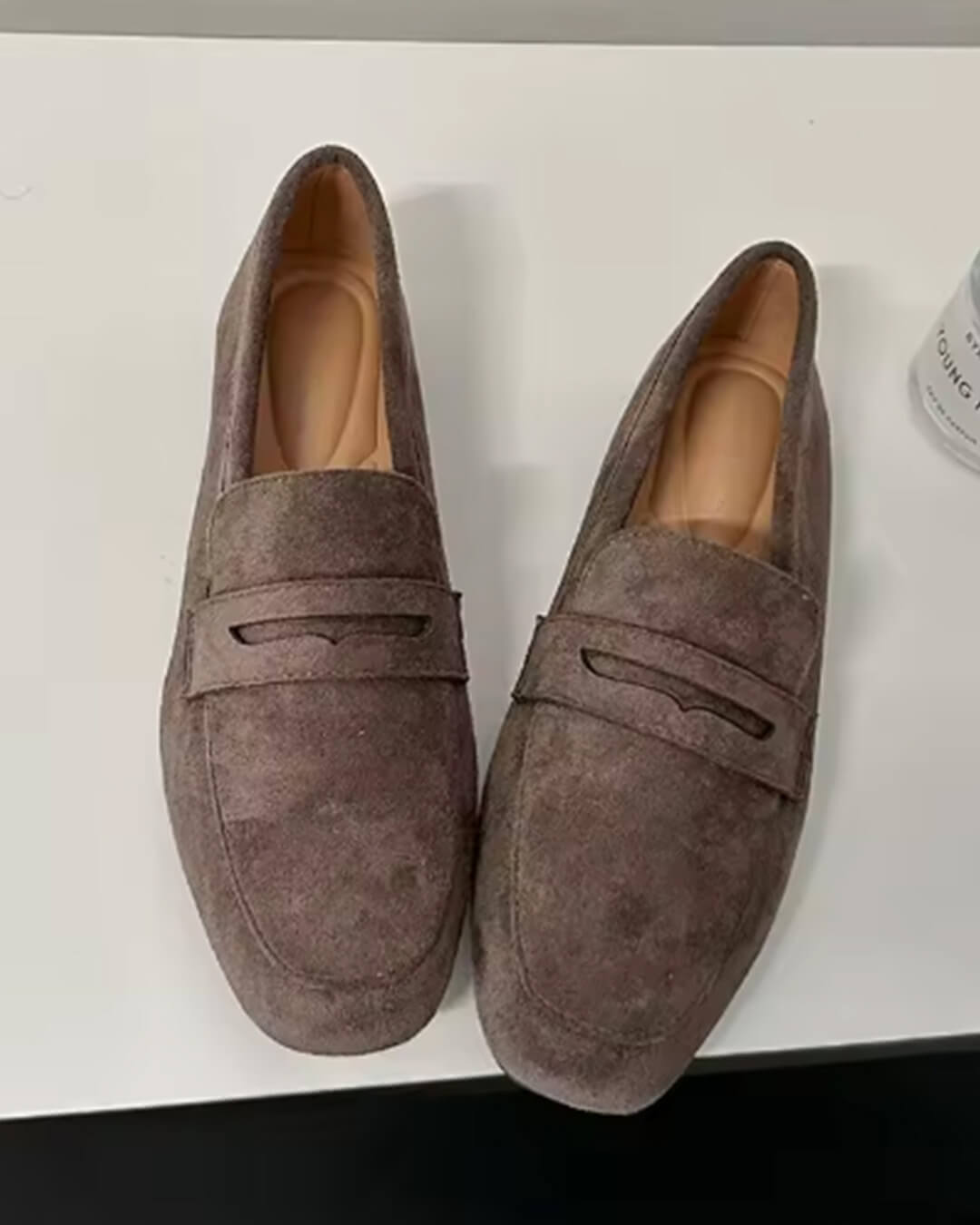 Mocasines sin cordones de ante Adira