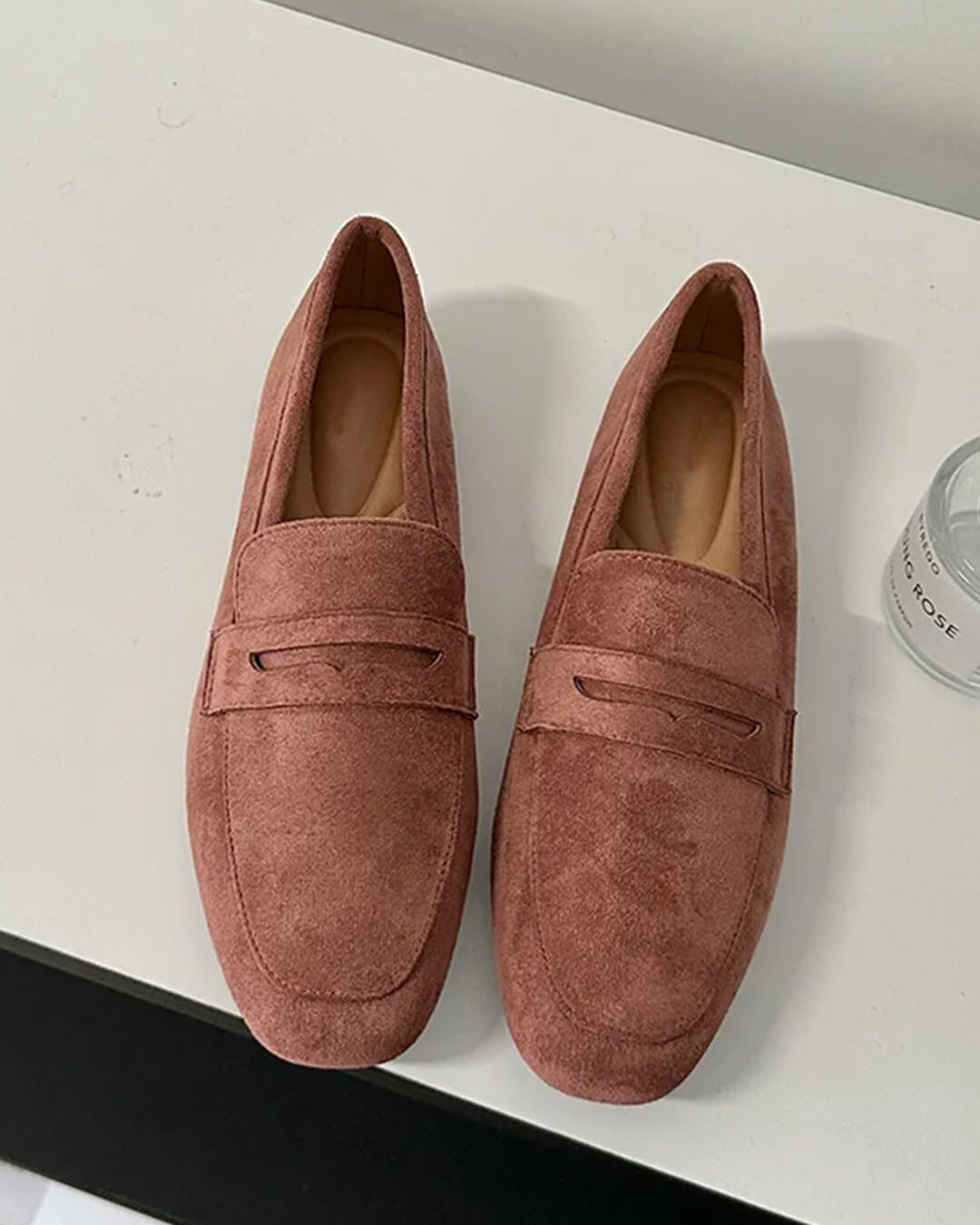 Mocasines sin cordones de ante Adira