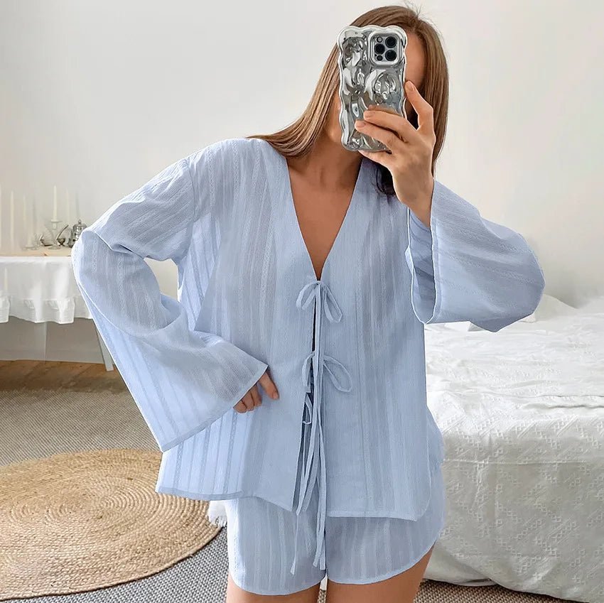 Conjunto leve de algodão Adrita