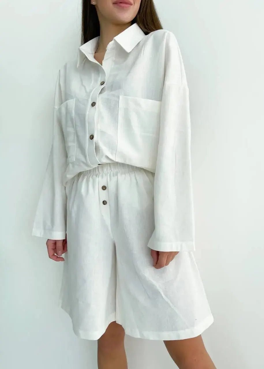 Aelita Relaxed Linen Co-Ord Set