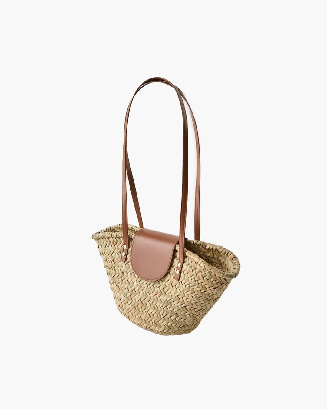 Aisea Woven Rattan Shoulder Bag