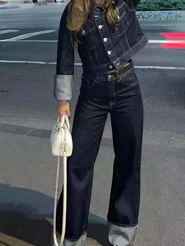 Amiah vintage denimset
