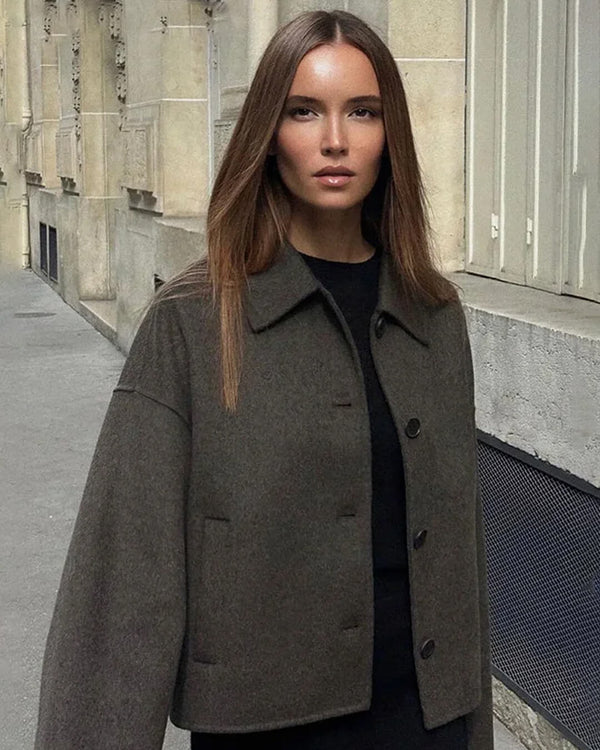 Angelina Buttoned Short Jacket