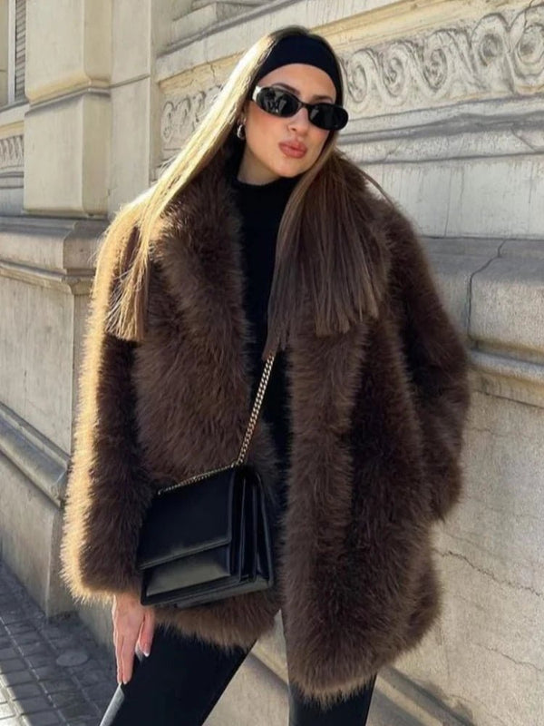 Audrey Faux Fur Jacket
