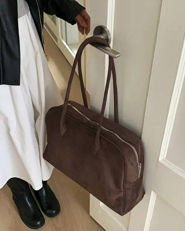 Beatrice Vintage Leather Laptop Tote