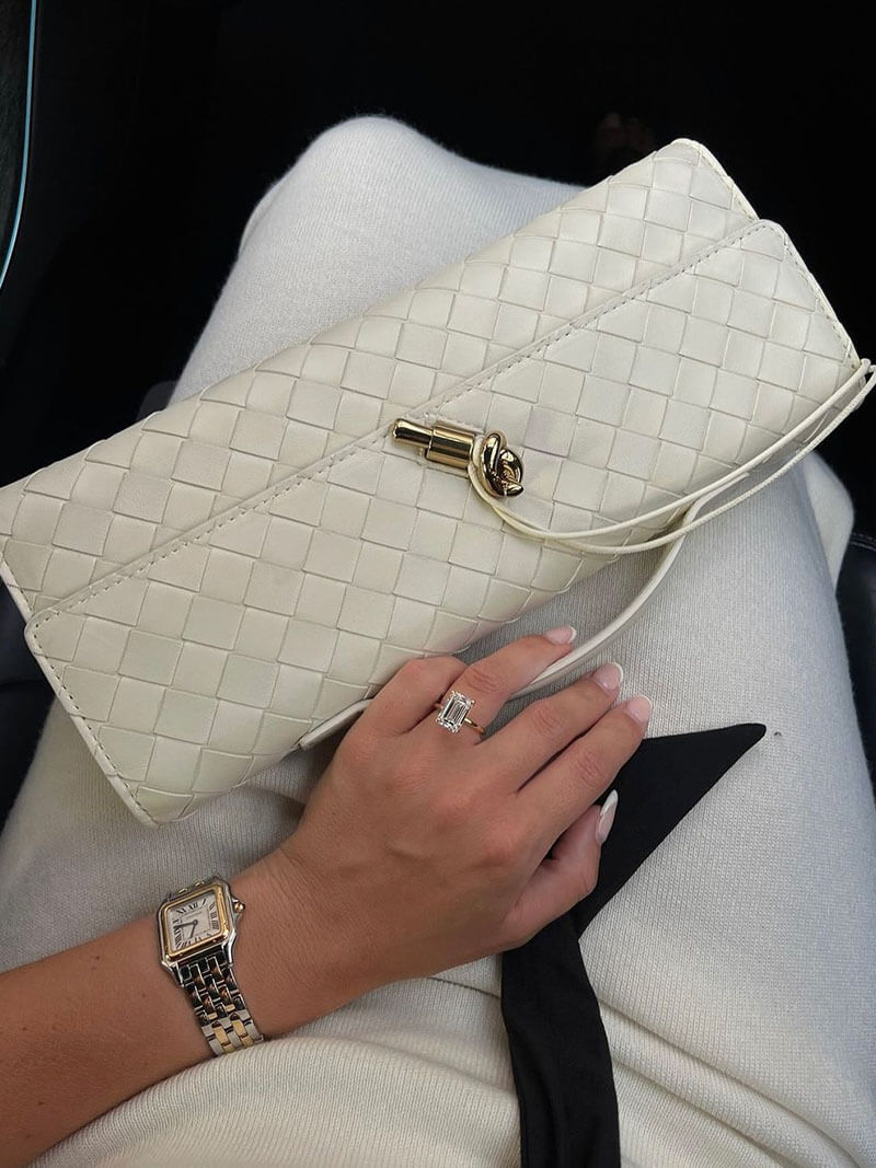 Bianca-gewebte Handtasche