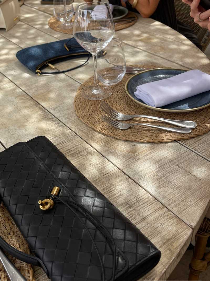 Bianca-gewebte Handtasche