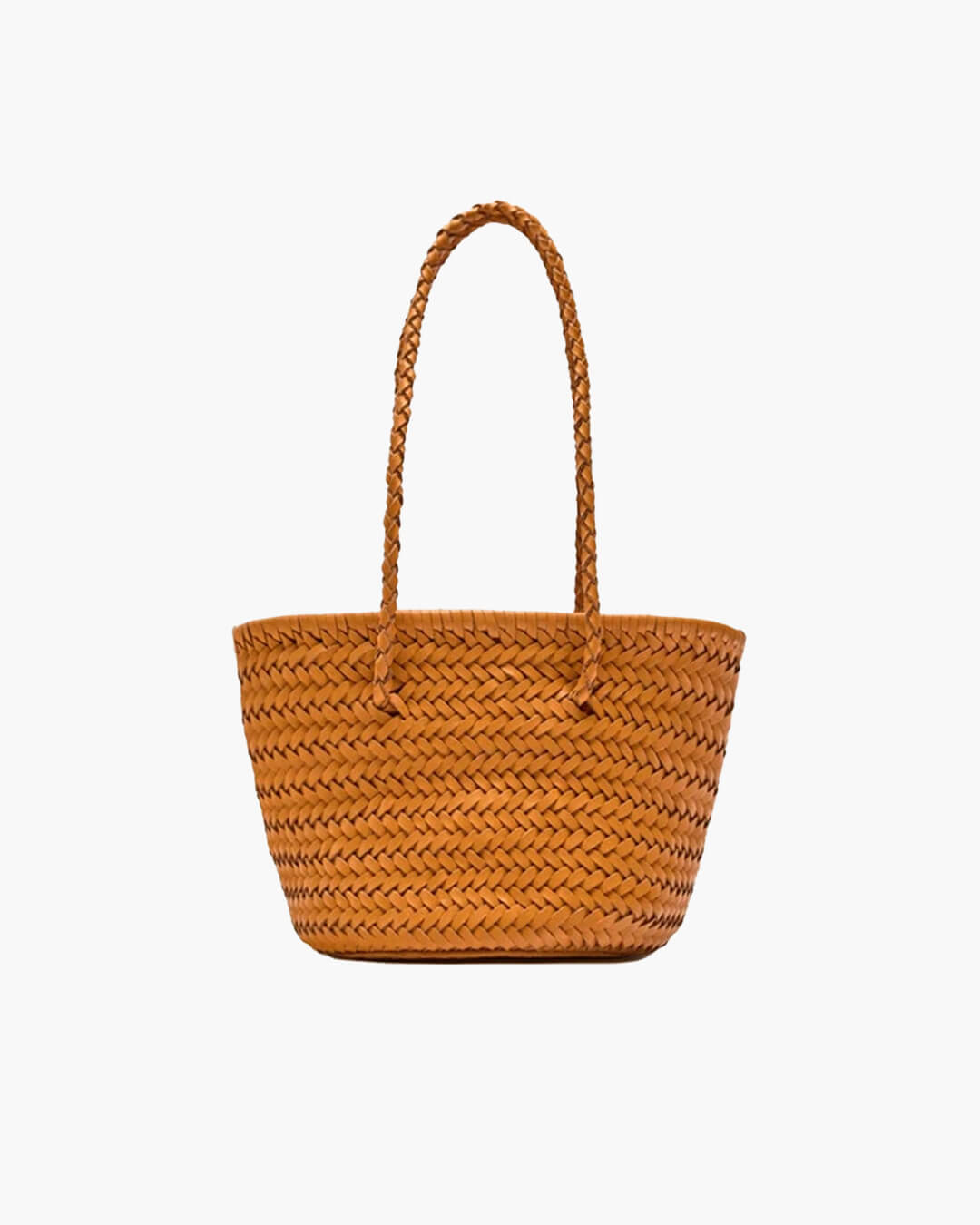 Blair flettet bucket-skuldertaske