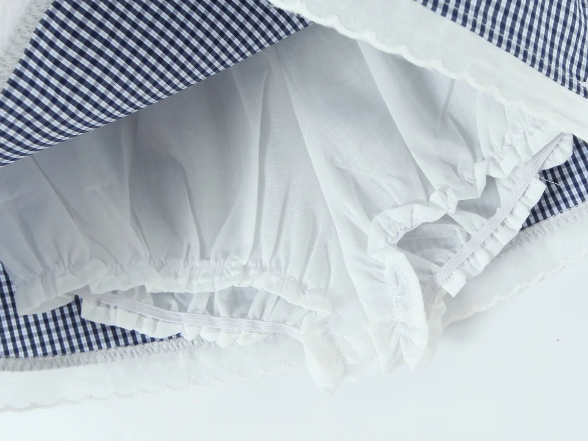 Ensemble short-jupe ajusté raccourci Brianna