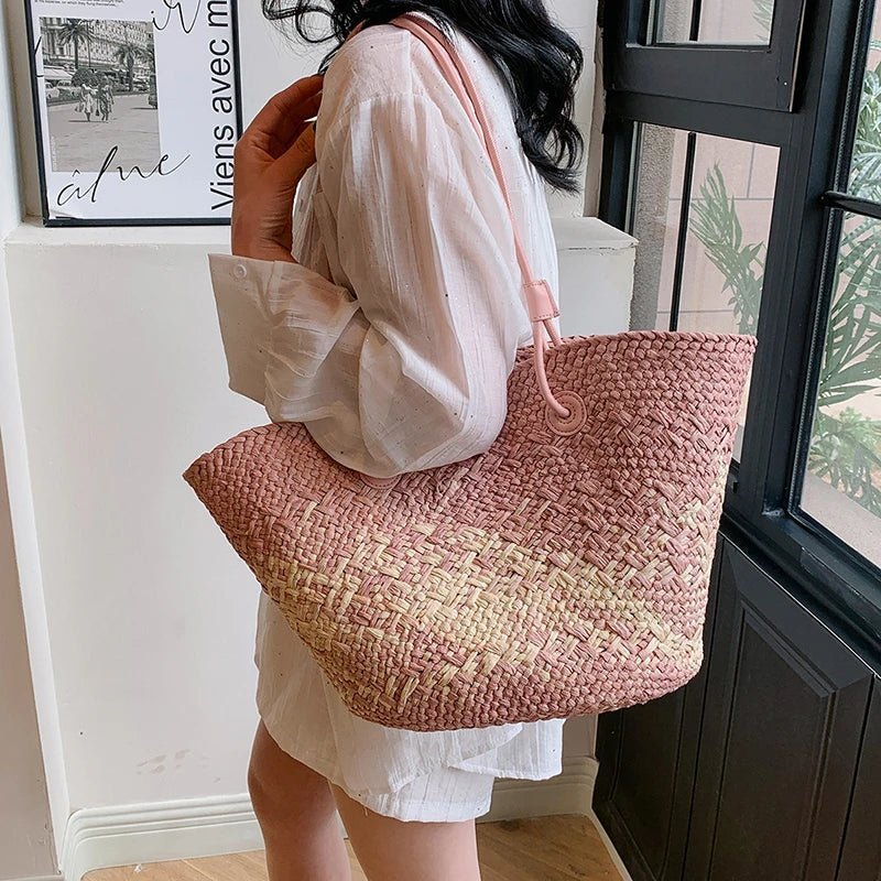 Sac cabas Camille en paille française