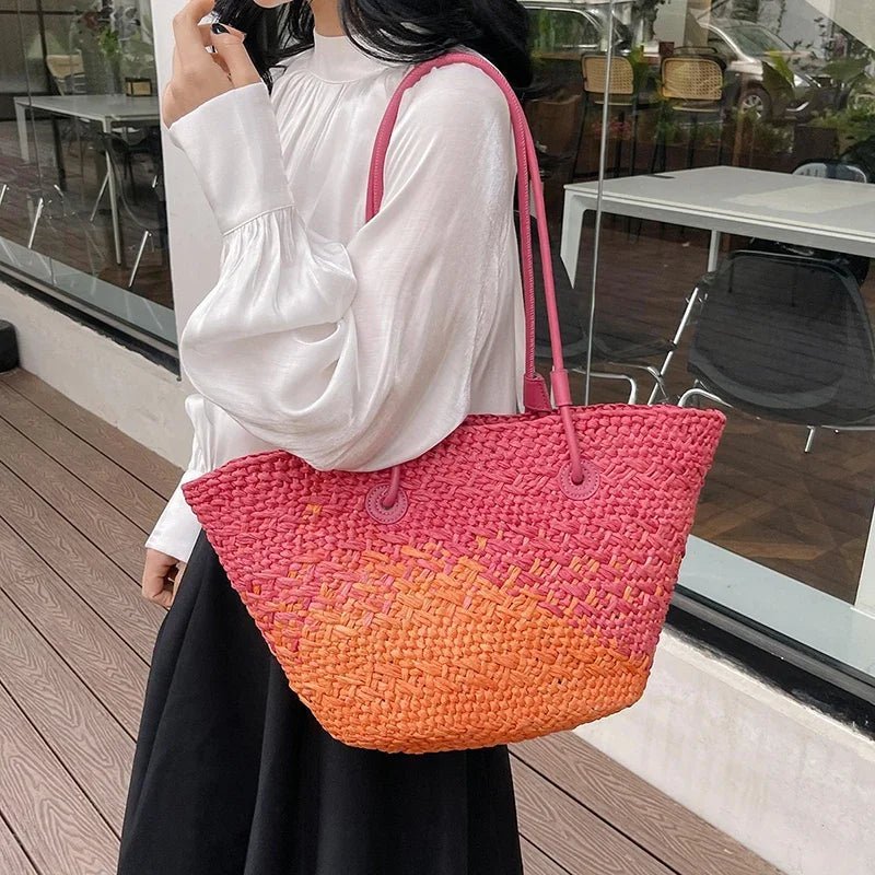 Sac cabas Camille en paille française