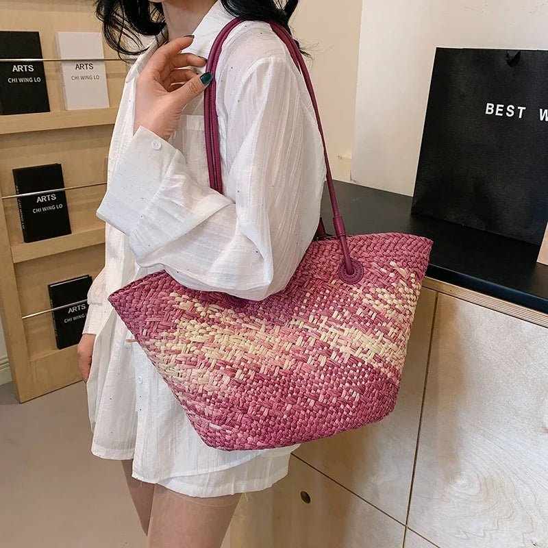 Sac cabas Camille en paille française