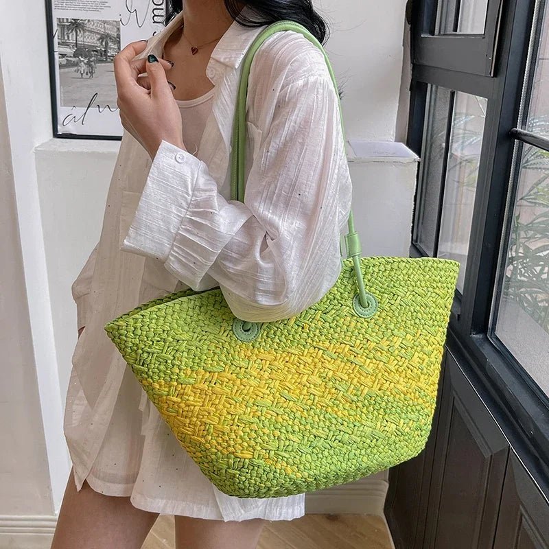 Sac cabas Camille en paille française