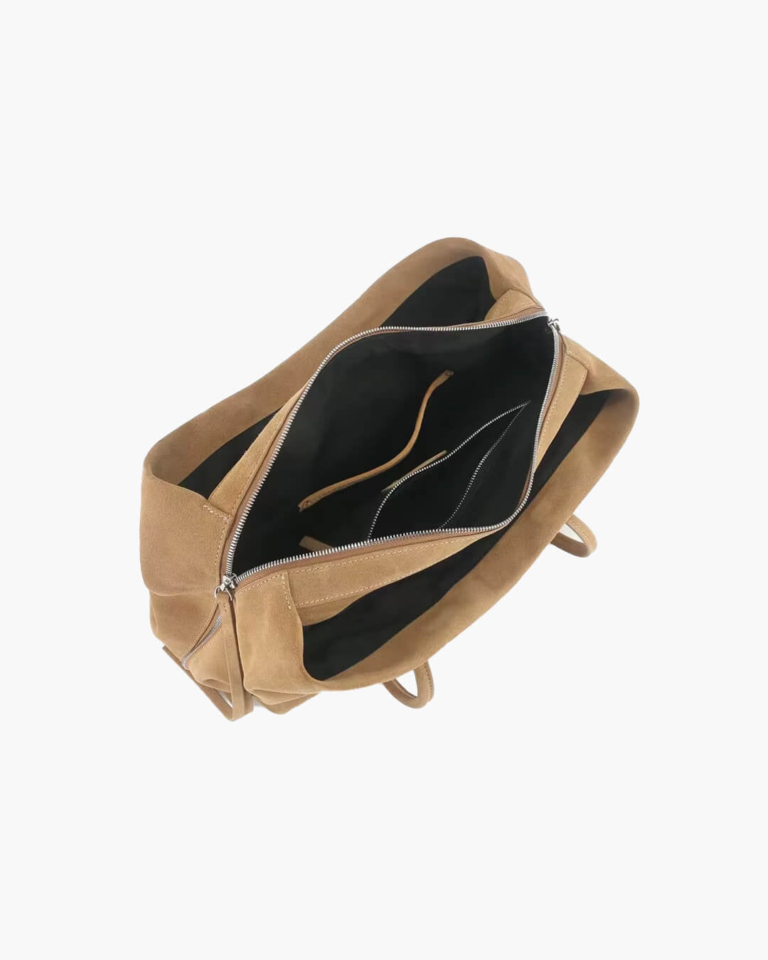 Sac cabas Carly en daim velouté