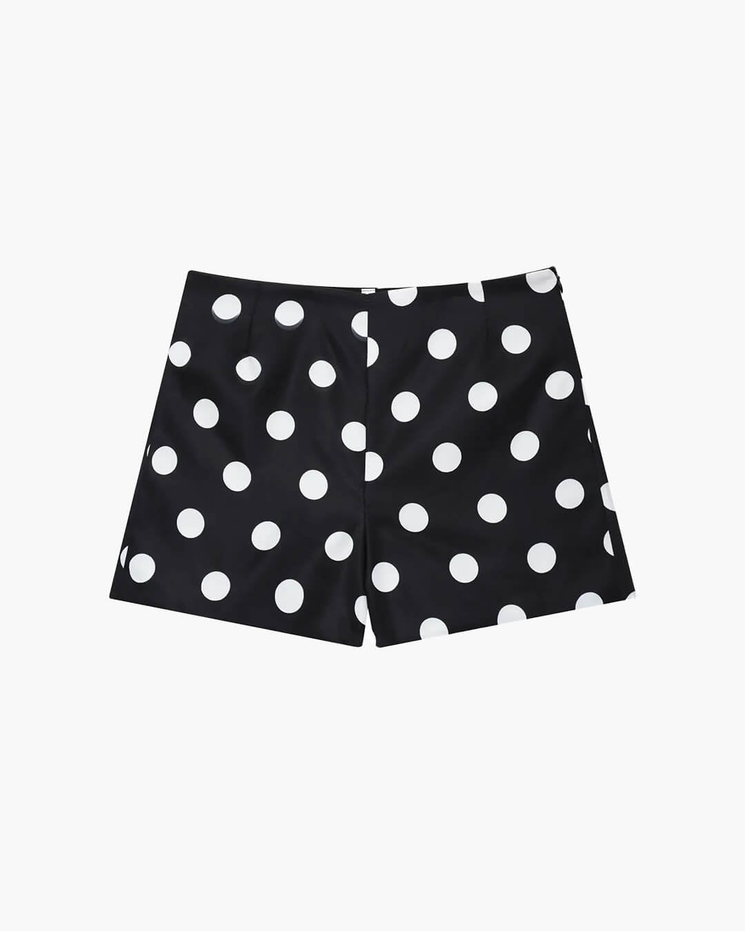 Minishort a pois a vita alta Caroline