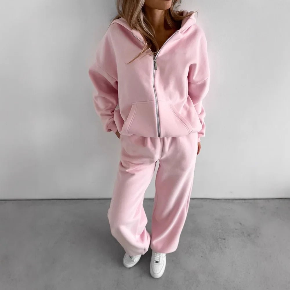 Ensemble de survêtement 2 pièces avec sweat à capuche oversize Cecilia