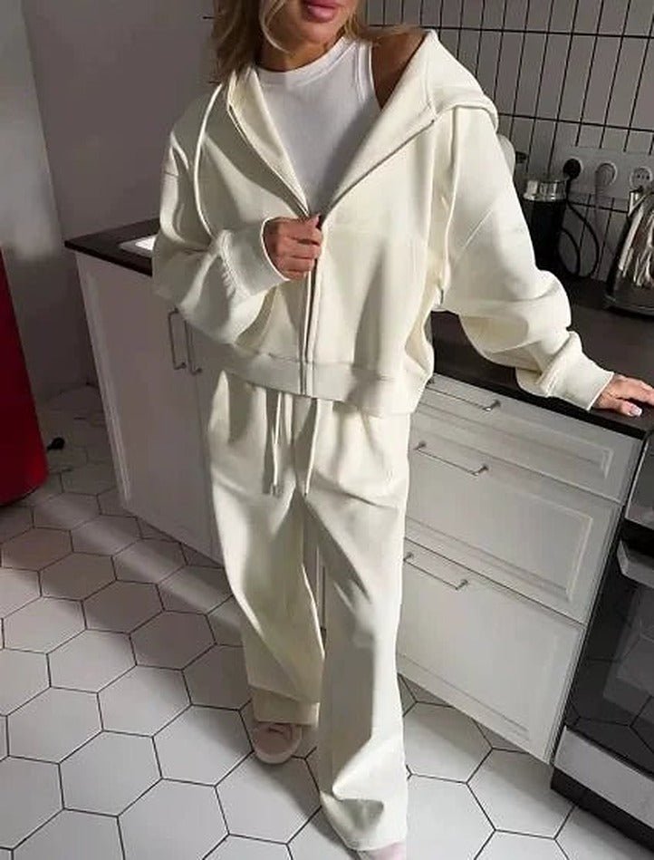 Ensemble de survêtement 2 pièces avec sweat à capuche oversize Cecilia