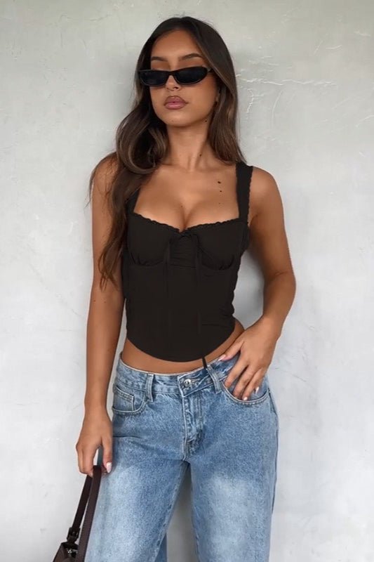 Celeste Lace Trim Cami Top