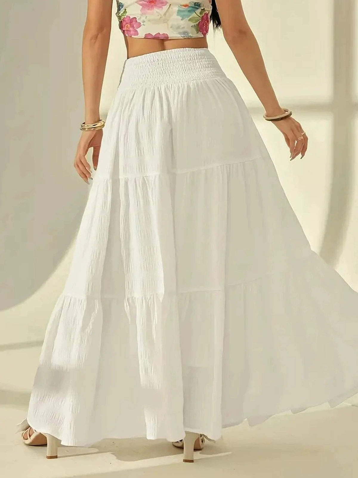 Celeste Layered Maxi Skirt