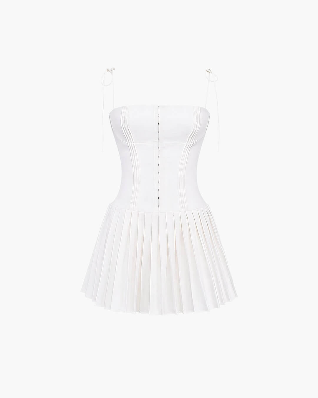 Coreen Pleated Mini Dress