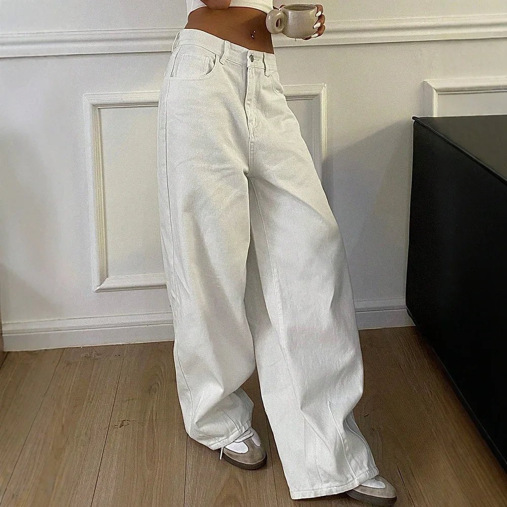 Danielle Wide Leg Baggy Jeans