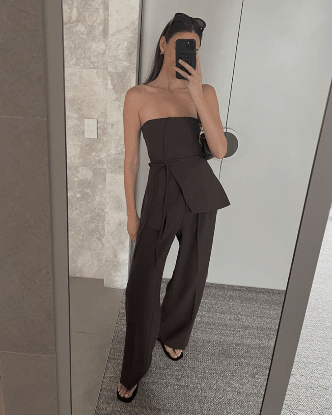 Donna Strapless Two-Piece Set