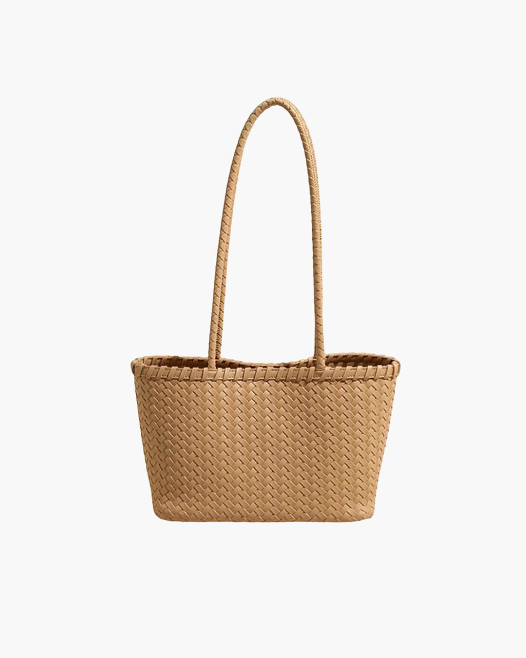 Emma Straw Woven Tote Bag