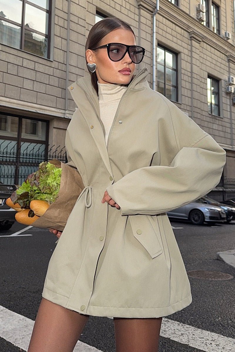 Eva trenchcoat med snøring