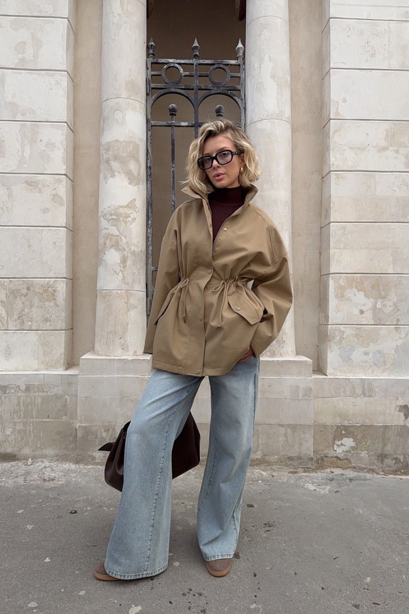 Eva trenchcoat med snøring