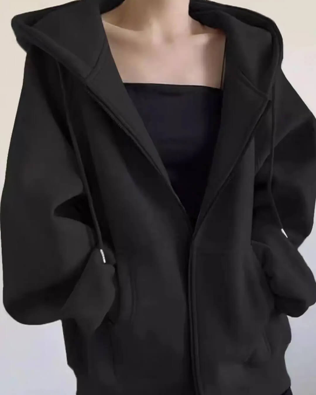 Eveline Kapuzenpullover mit Reißverschluss