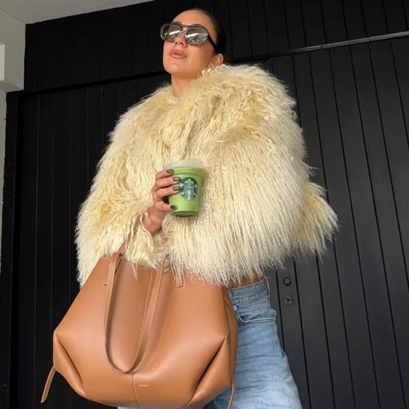 Faux Fur Coat