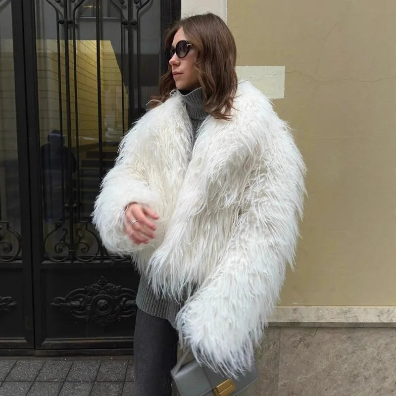 Faux Fur Coat