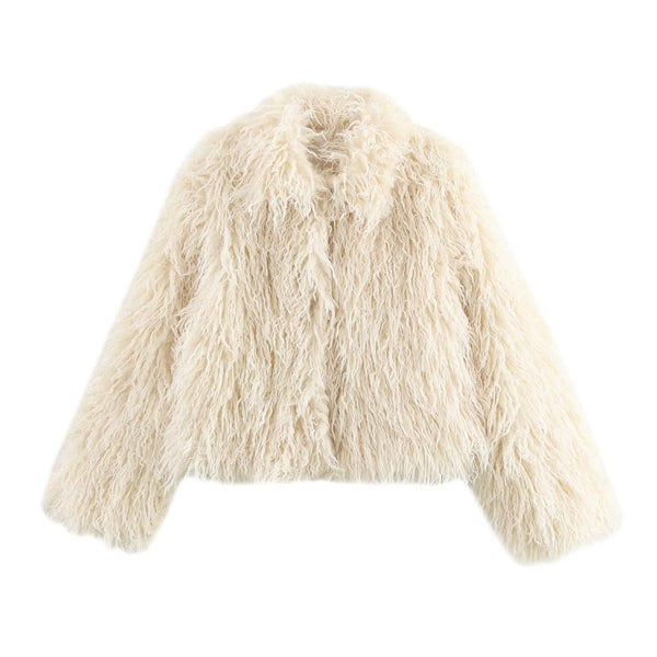 Faux Fur Fluffy Jacket