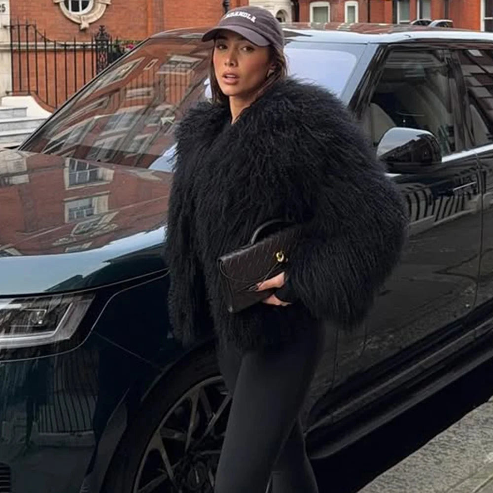 Faux Fur Jacket
