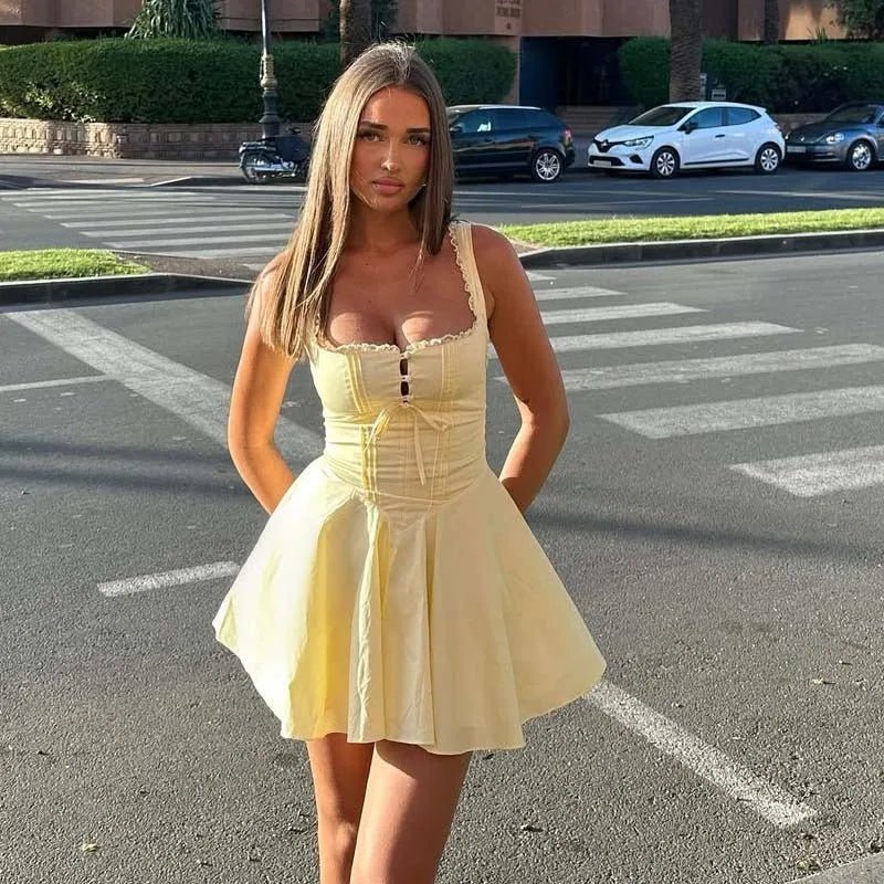 Francine ærmeløs minikjole