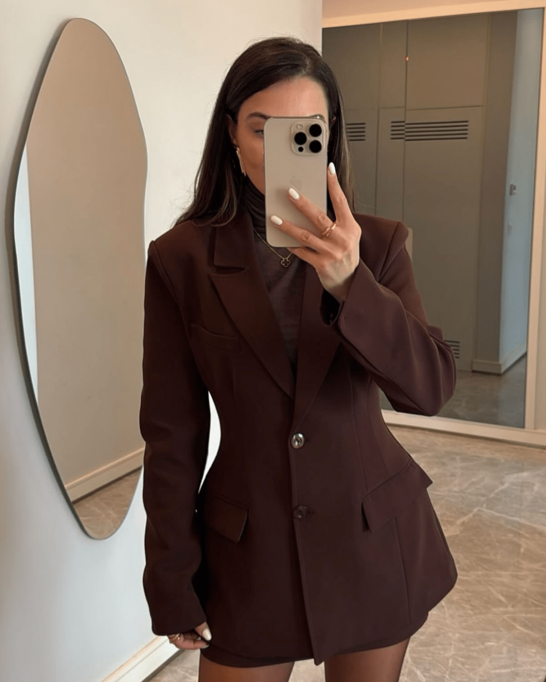 Greta figursyet blazer