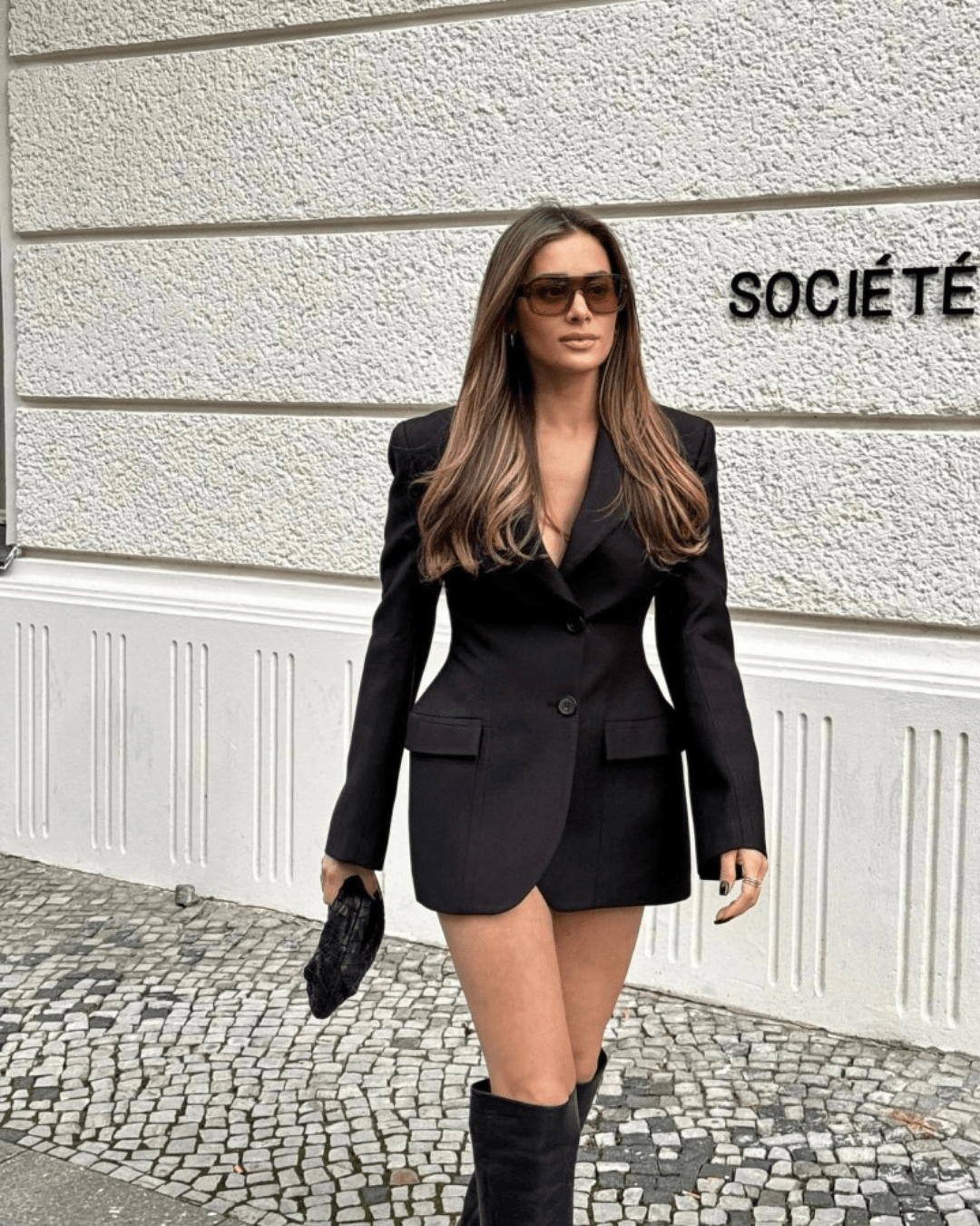 Greta figursyet blazer