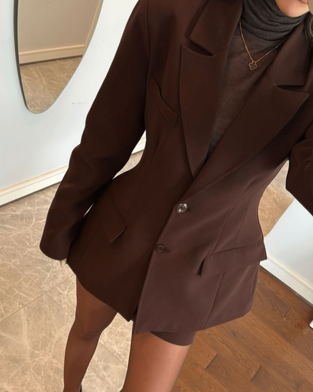 Greta figursyet blazer