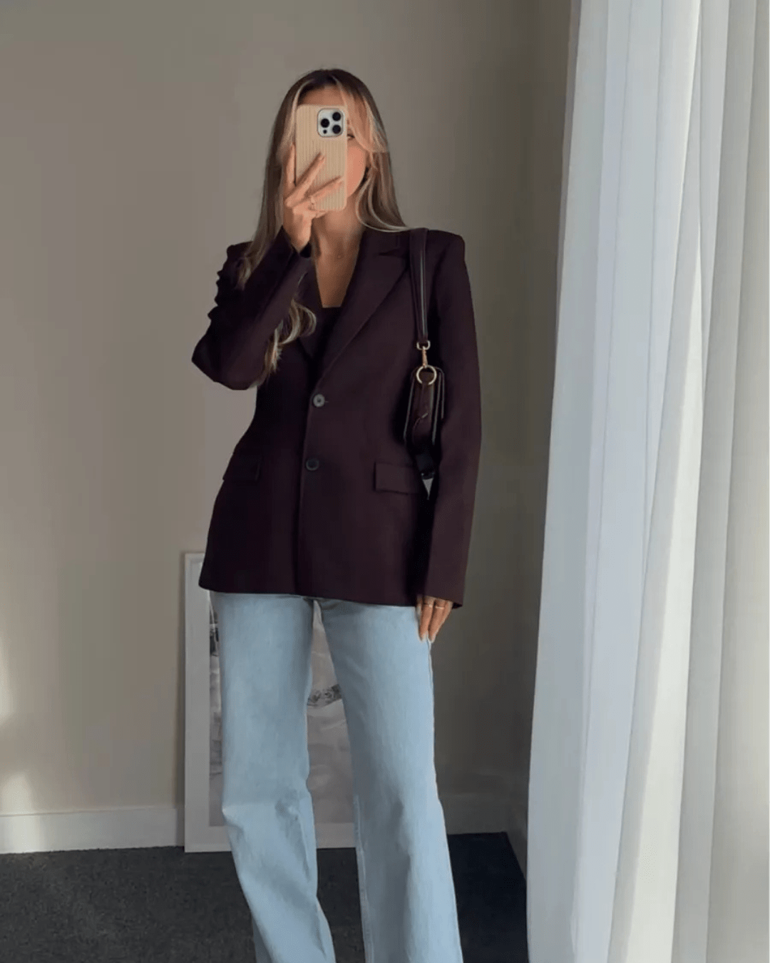 Greta figursyet blazer