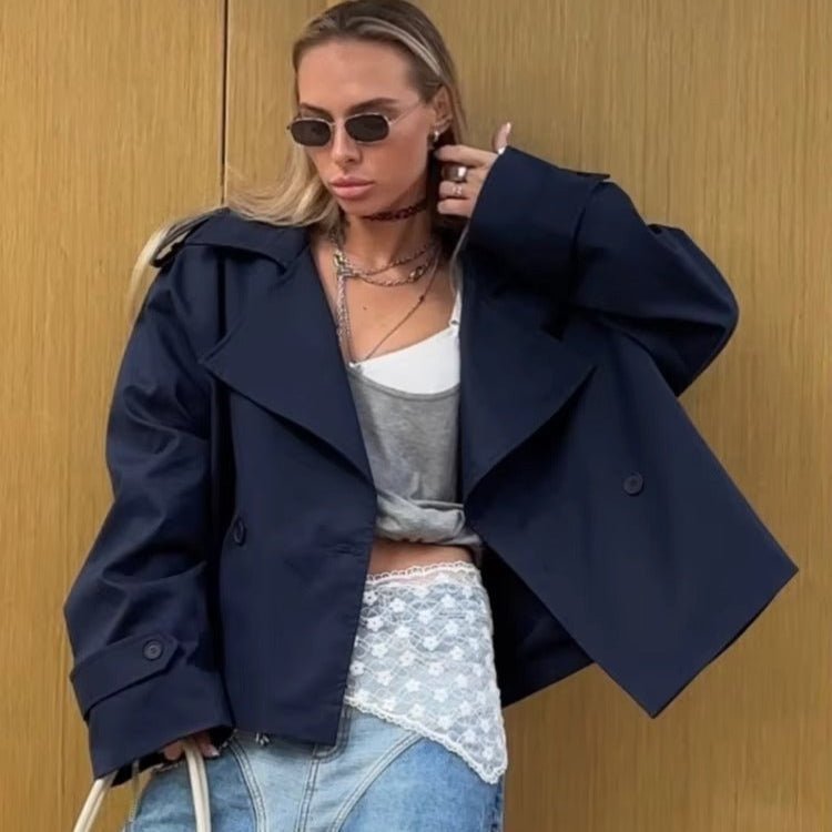 Gabardina corta Hailey