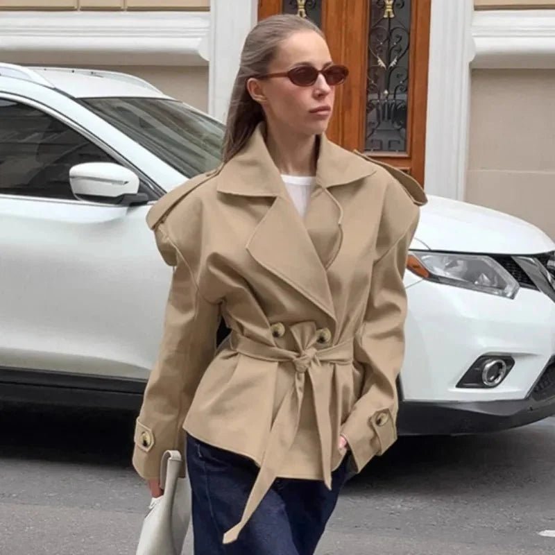 Gabardina corta Hailey