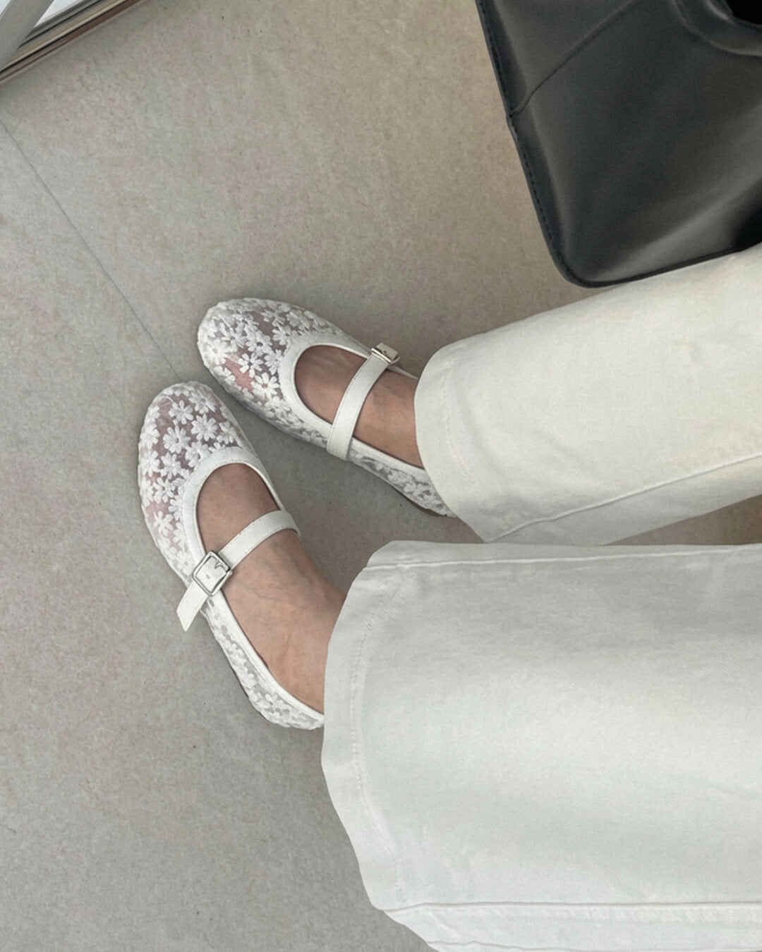 Ballerines Helen style babies en résille