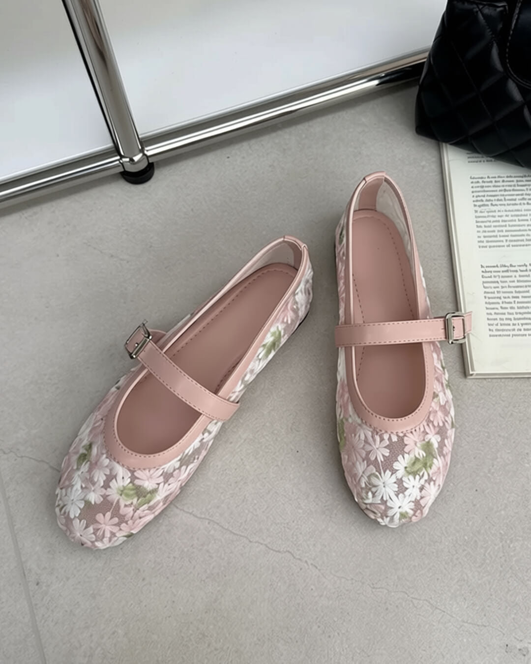 Ballerines Helen style babies en résille