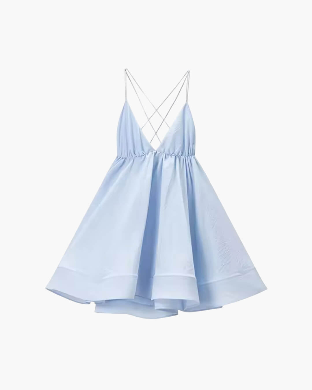 Helena V-Neck Suspender Mini Dress