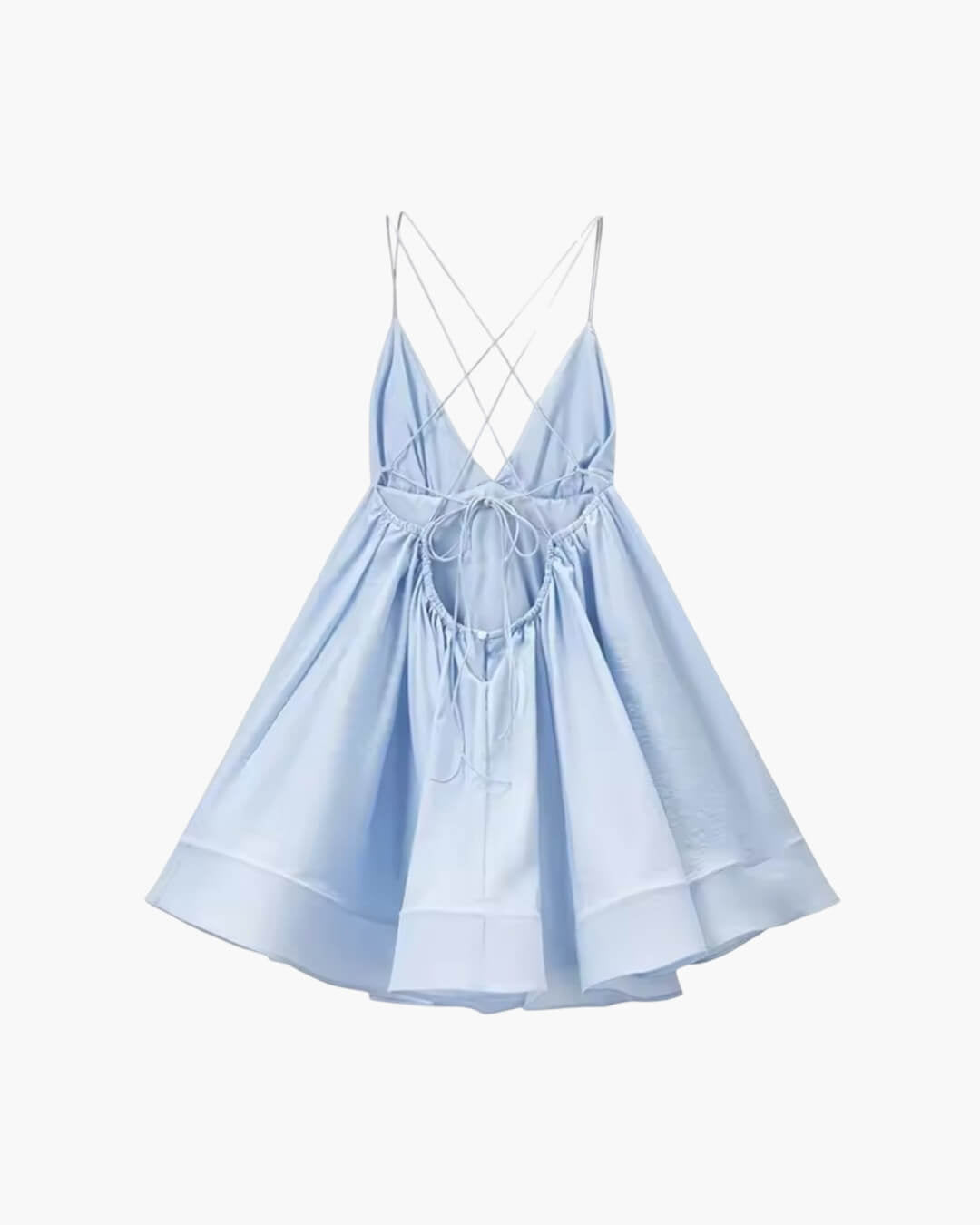 Helena V-Neck Suspender Mini Dress