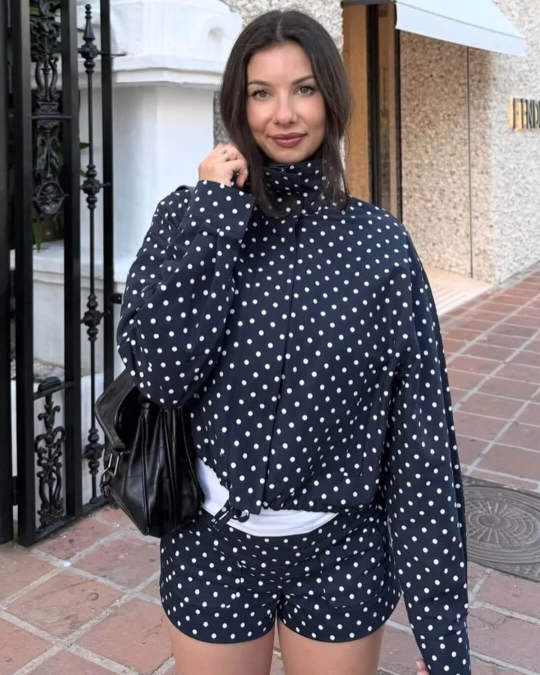 Giacca Hermine a pois
